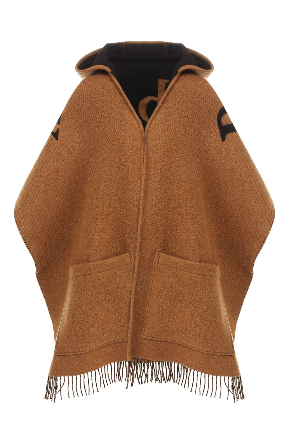 Шарф-капюшон из смеси шерсти и кашемира BURBERRY, арт. 8005794, фото 1