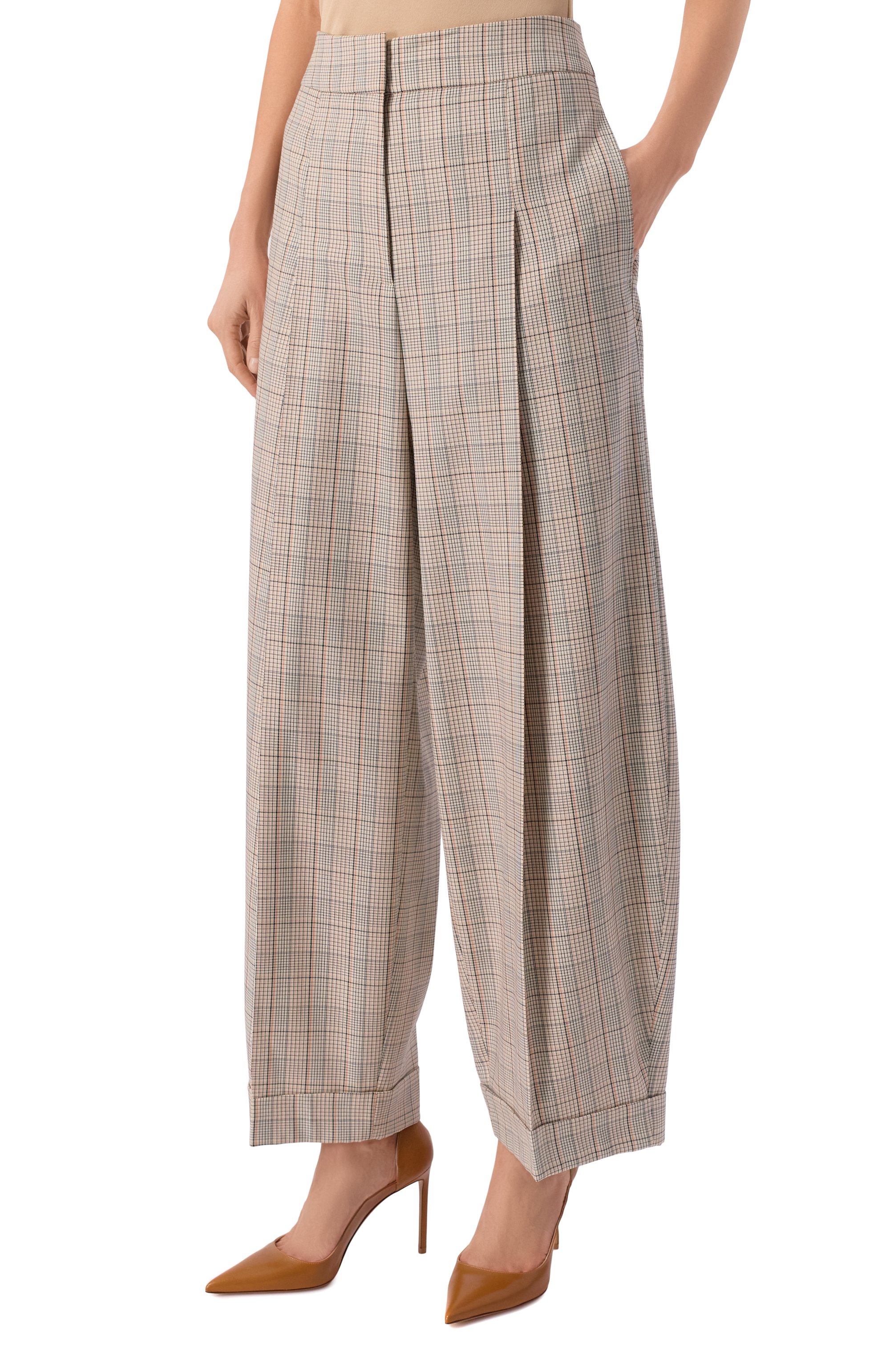 Шерстяные брюки BOSS, арт. 50553949, фото 3