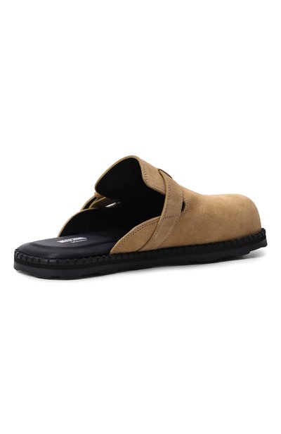 Замшевые сабо MOSCHINO, арт. MA10152G10/ME0, фото 5