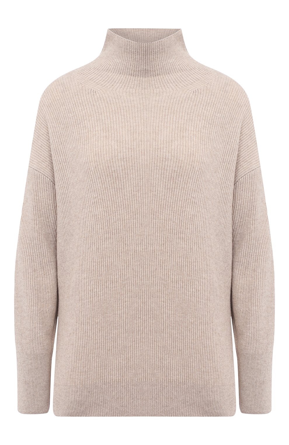 Пуловер NANUSHKA бежевого цвета по цене 35650 руб., арт. PIPPA_BEIGE_RECYCLED CASHMERE KNIT, фото 1 Пуловер NANUSHKA, арт. PIPPA_BEIGE_RECYCLED CASHMERE KNIT, фото 1