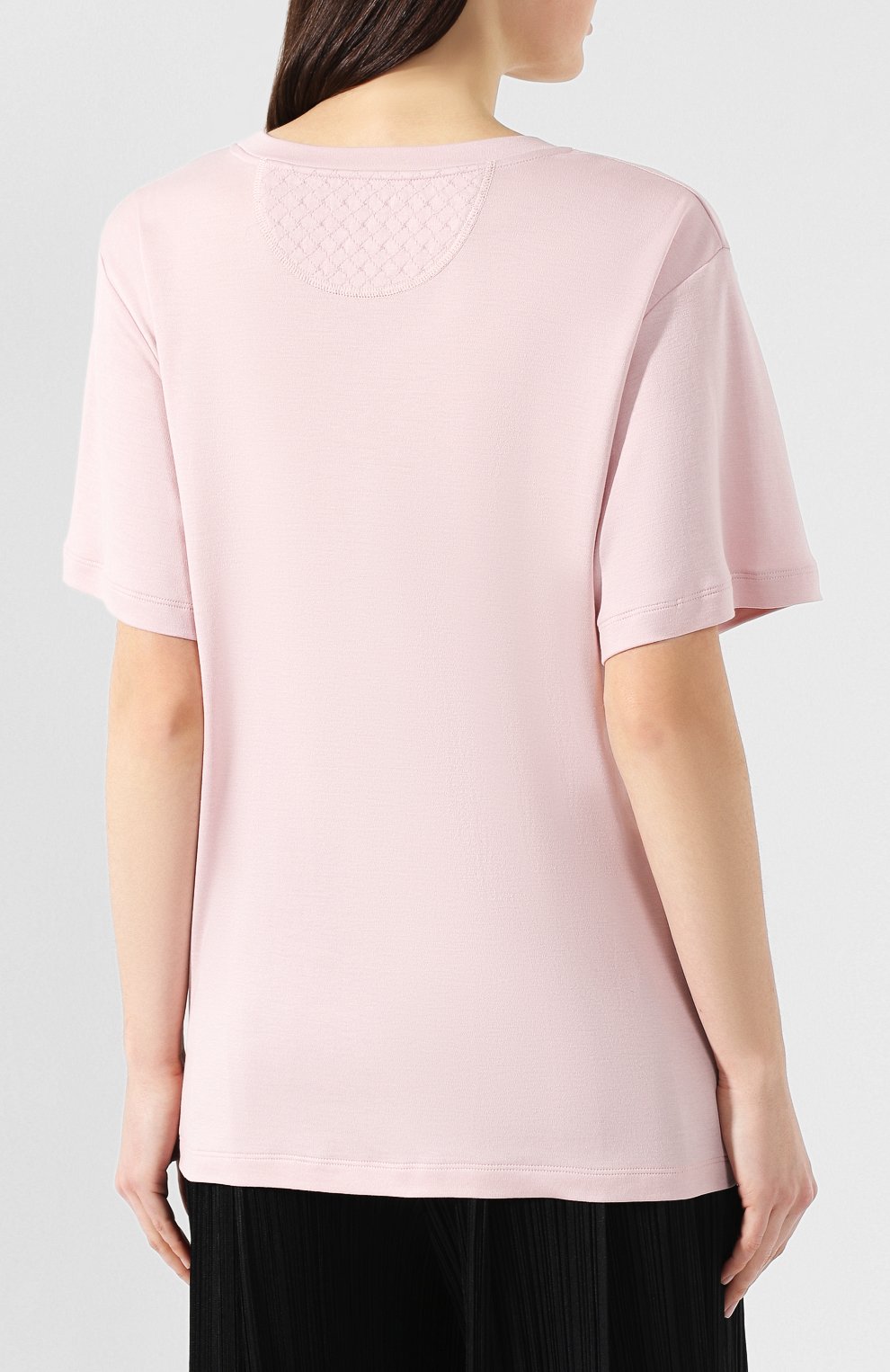 Футболка из смеси шелка и хлопка BOTTEGA VENETA, арт. 546008/VEZV0, фото 4
