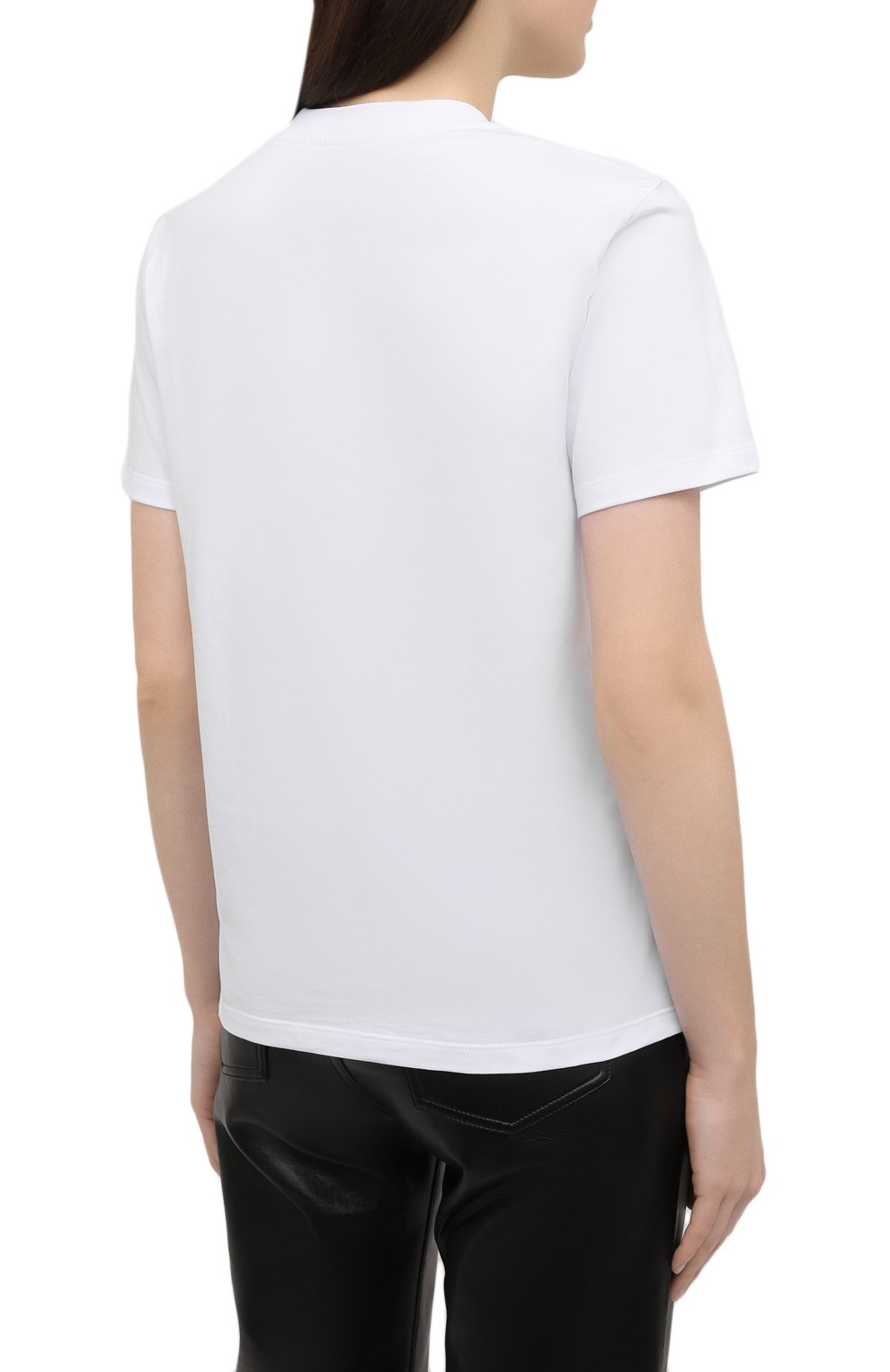 Хлопковая футболка MSGM, арт. 3041MDM95 217298, фото 4
