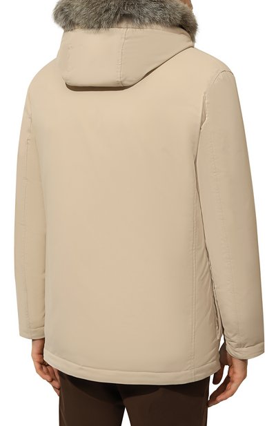 Пуховик с отделкой из койота HERNO, арт. PI000940U/12343, фото 4