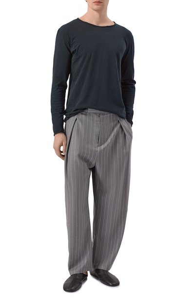 Шерстяные брюки MORDECAI серого цвета по цене 88400 руб., арт. 26E96MRU34L_001, фото 2 Шерстяные брюки MORDECAI, арт. 26E96MRU34L_001, фото 2