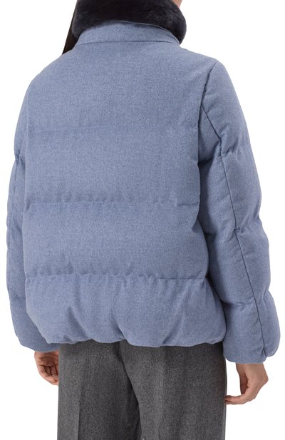 Кашемировый пуховик KITON, арт. D58648K0576E01, фото 4