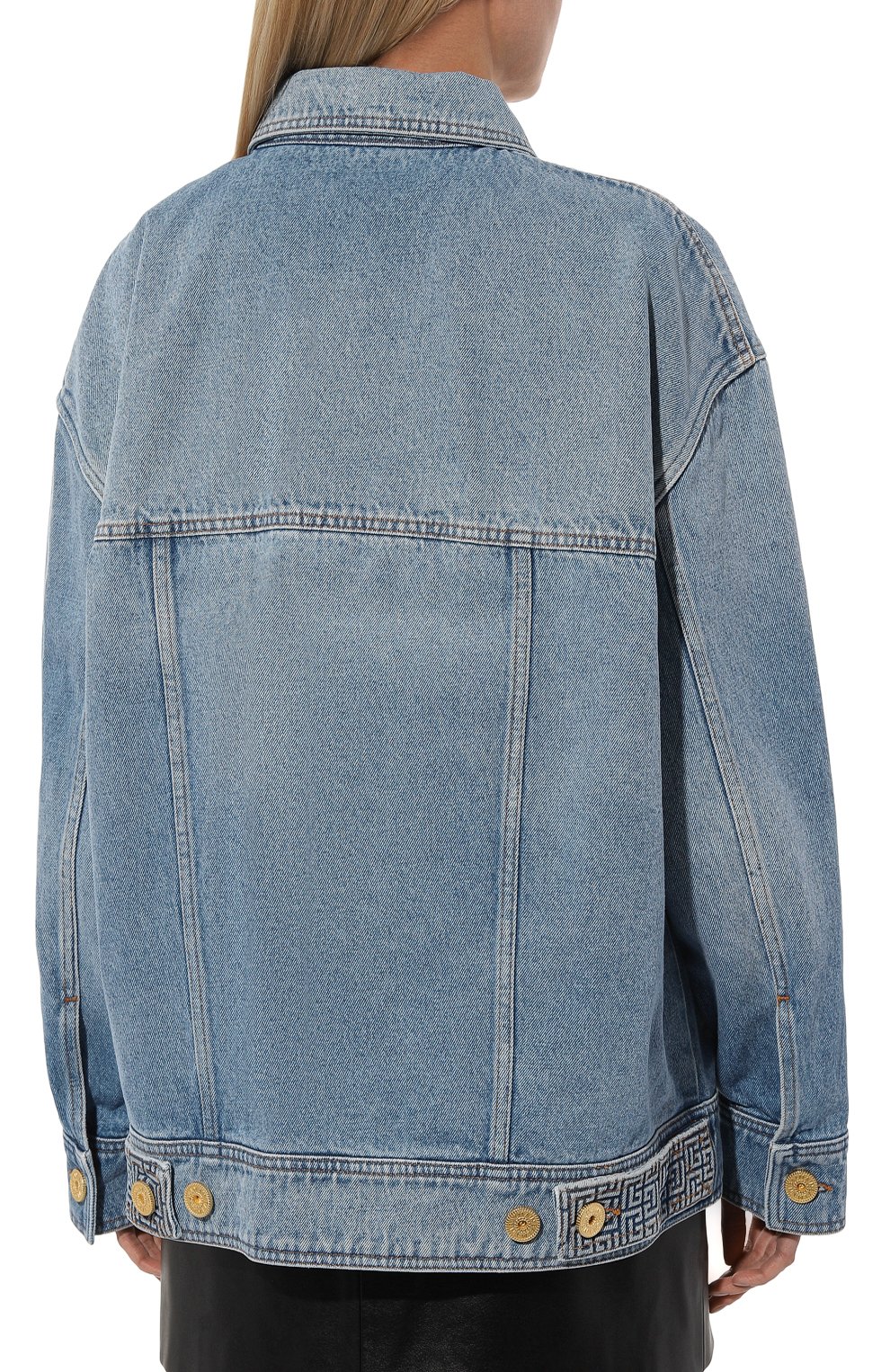 Джинсовая куртка BALMAIN, арт. AF1TC060DD09, фото 4