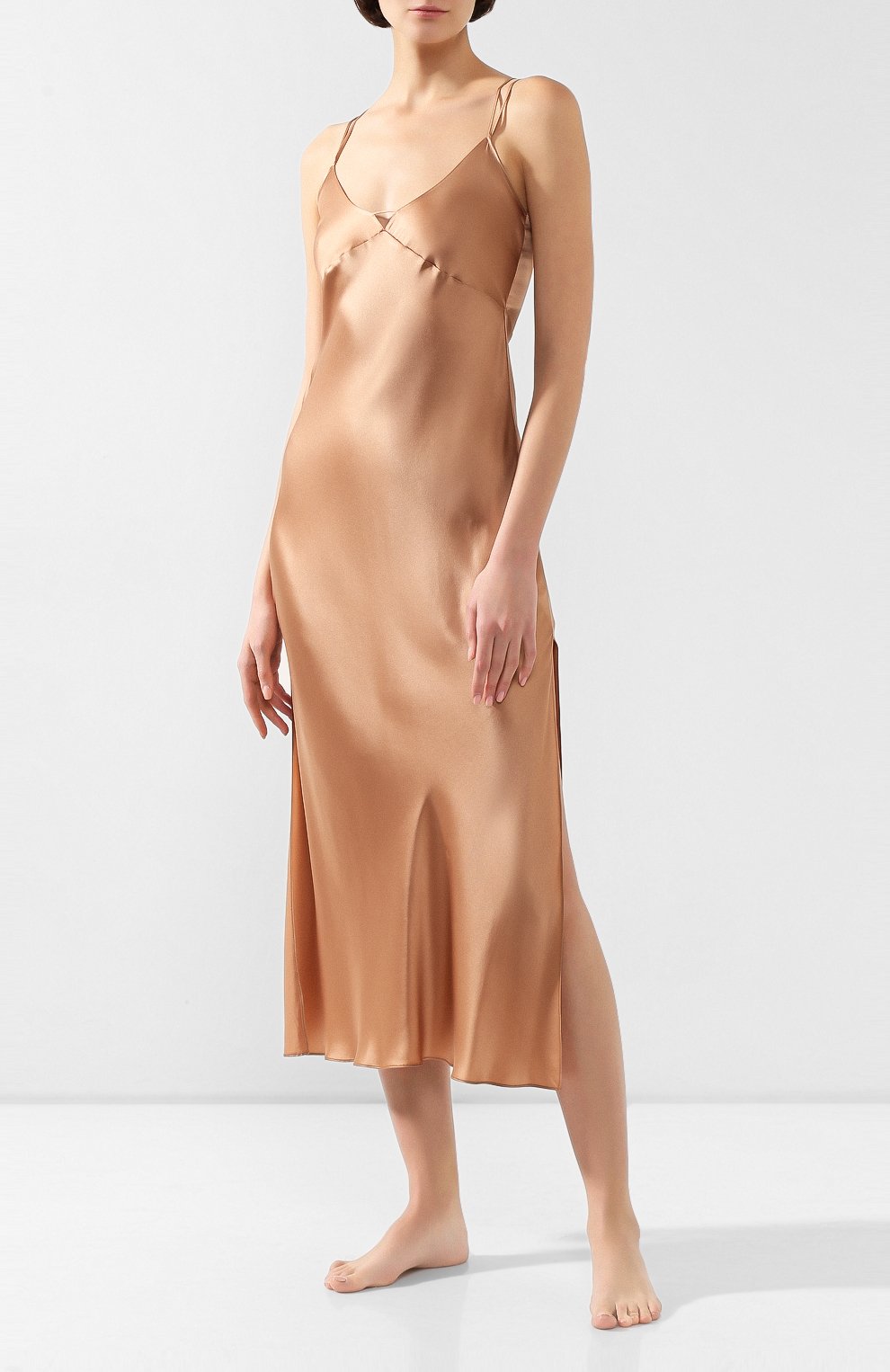 Шелковая сорочка LUNA DI SETA, арт. VLST60540_9120, фото 2