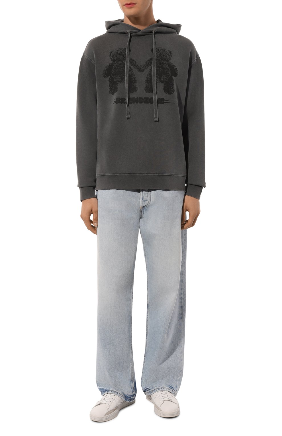 Хлопковое худи DIEGO VENTURINO, арт. D3W4DVFLH0FZ, фото 2