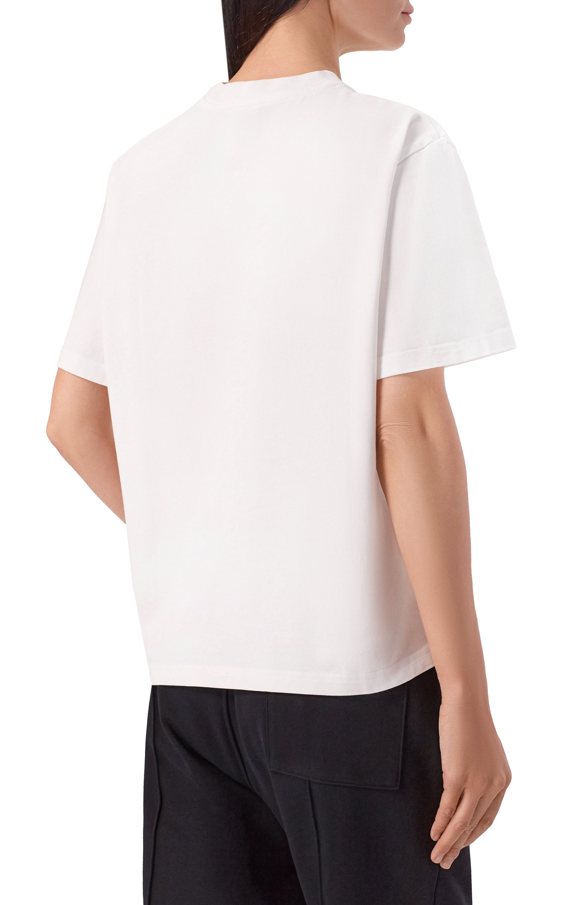 Хлопковая футболка CASABLANCA, арт. WPF25-JTS-046-01, фото 4