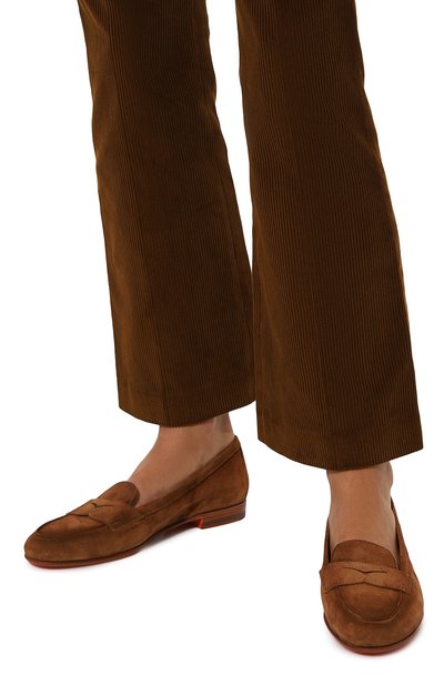 Замшевые лоферы SANTONI, арт. WUNY71031SA4SAEAZ69, фото 3