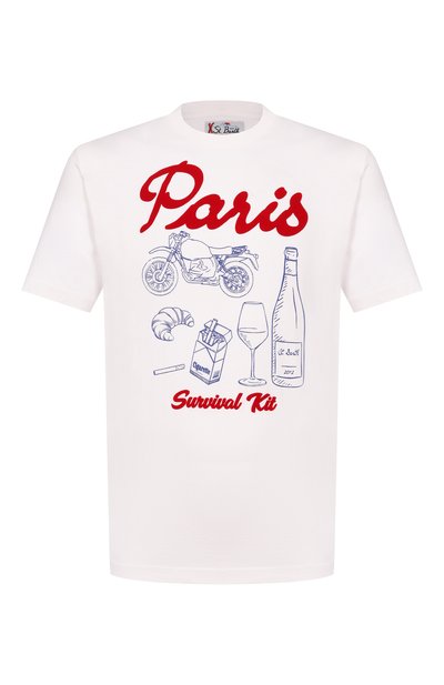 Мужская хлопковая футболка MC2 SAINT BARTH, арт. ARN0001-02769I/ARN0TT