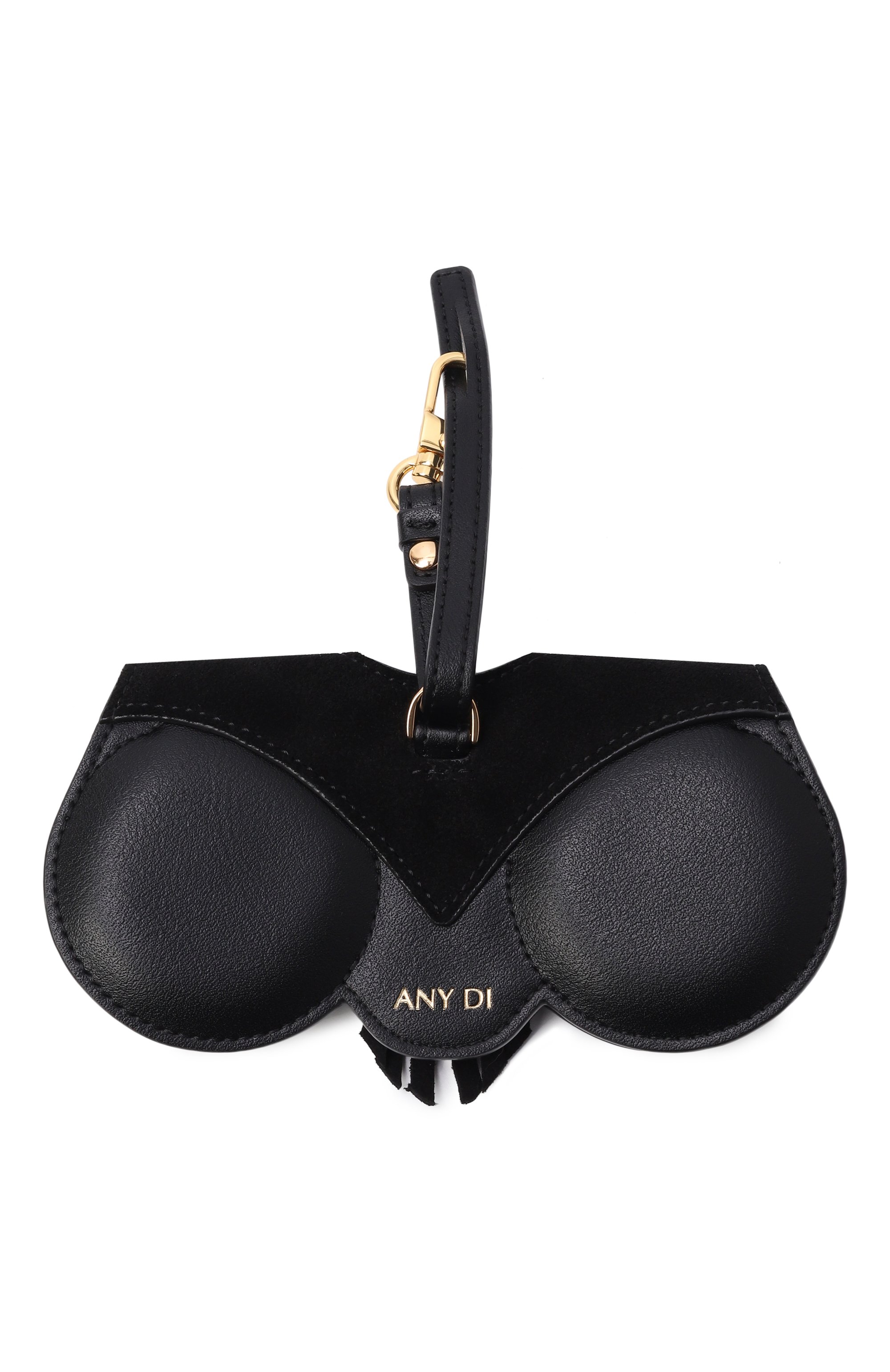 Футляр для очков ANY DI черного цвета по цене 13150 руб., арт. SP101652 BLACK FRINGES, фото 2 Футляр для очков ANY DI, арт. SP101652 BLACK FRINGES, фото 2