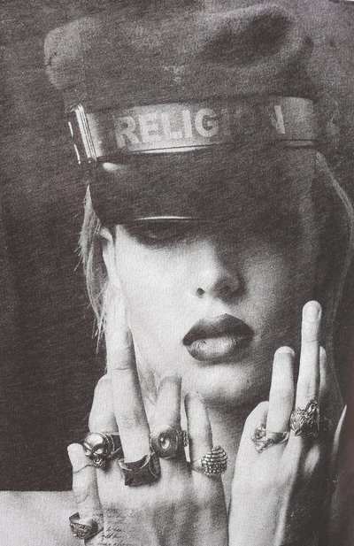 Хлопковая футболка RELIGION, арт. 49BSLF02, фото 5