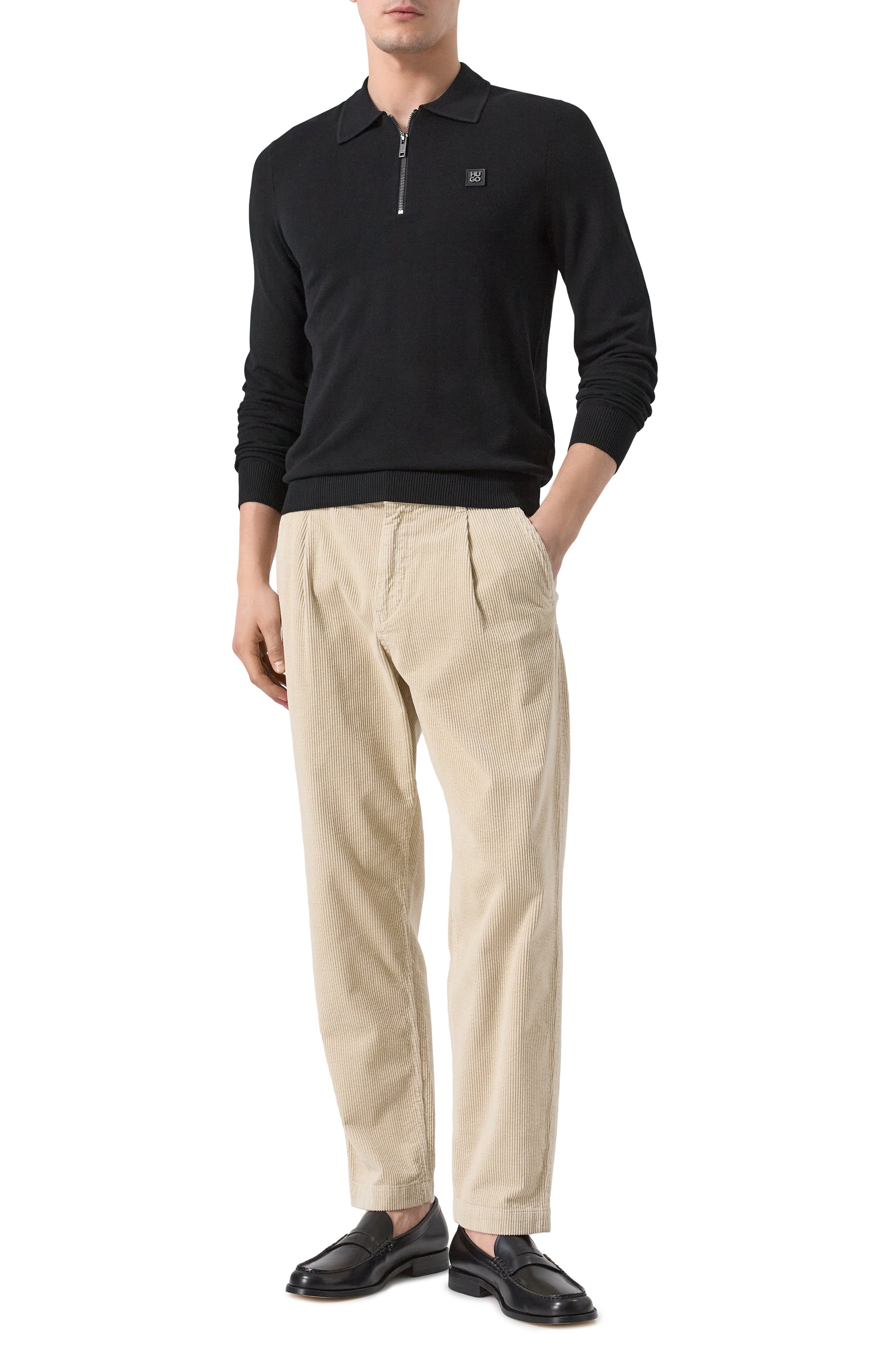 Хлопковое поло HUGO, арт. 50533346, фото 2