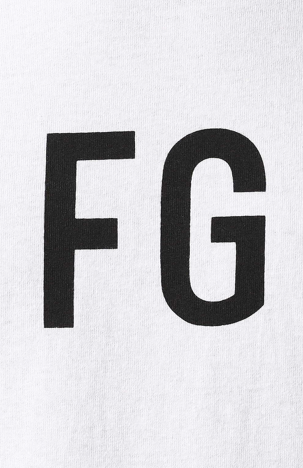 Хлопковая футболка FEAR OF GOD, арт. C000-1013/CTJ, фото 5