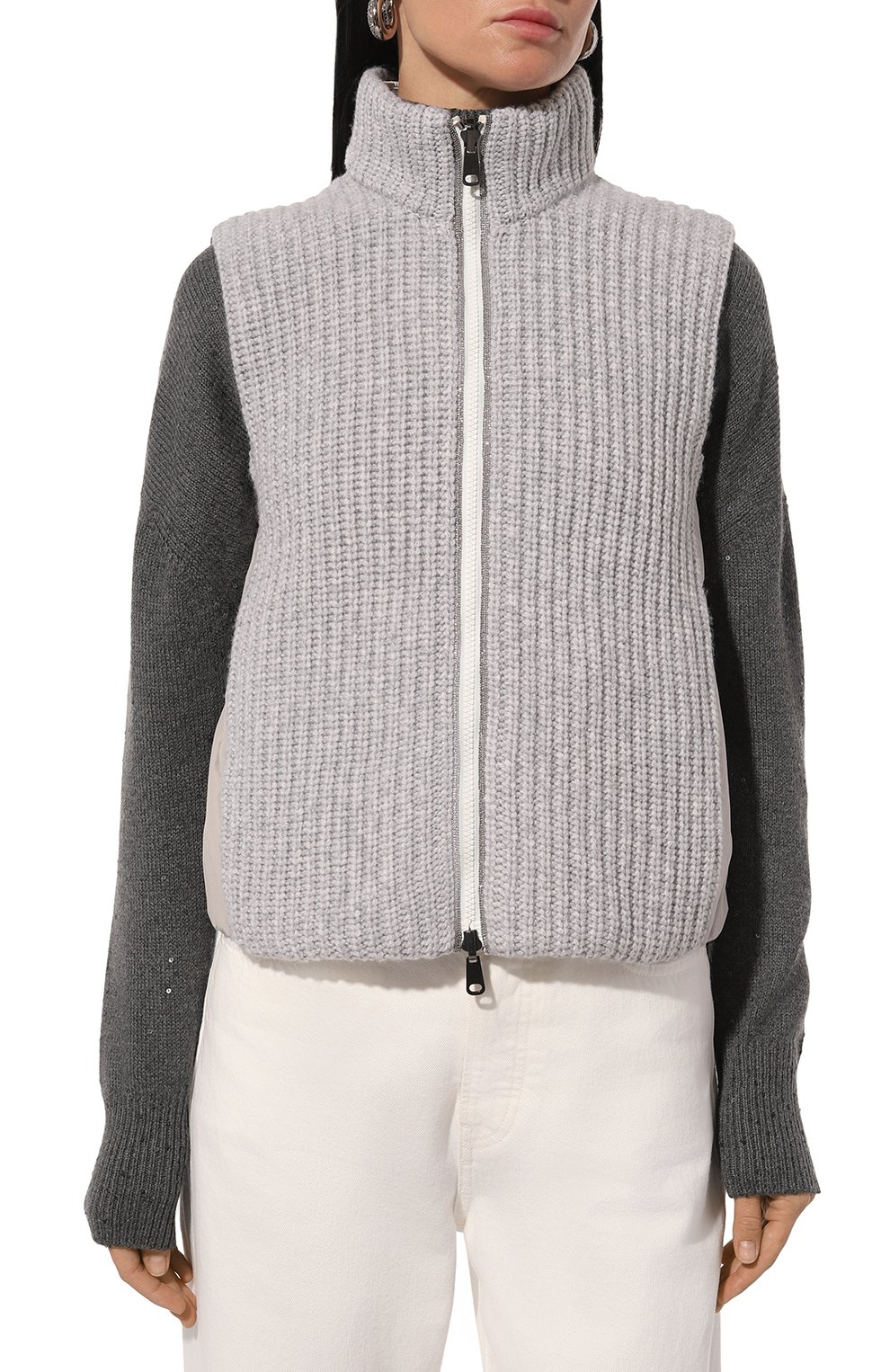 Двусторонний жилет BRUNELLO CUCINELLI, арт. M52570006P, фото 3