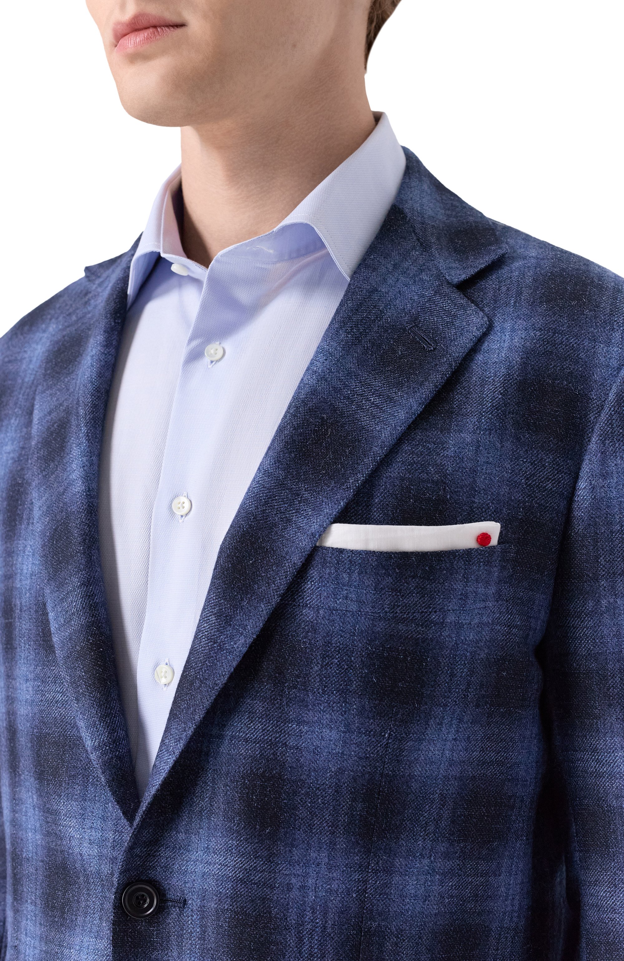 Пиджак из шерсти и кашемира KITON, арт. UG81K0144G14, фото 6