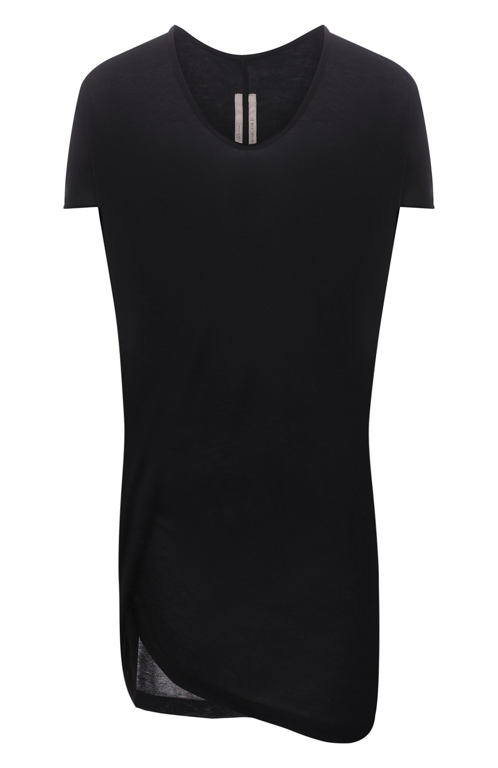 Футболка из вискозы и шелка RICK OWENS, арт. RP02A7206/JS, фото 1