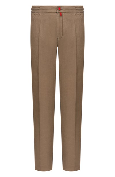 Мужские льняные брюки KITON, арт. UPLACRH09701