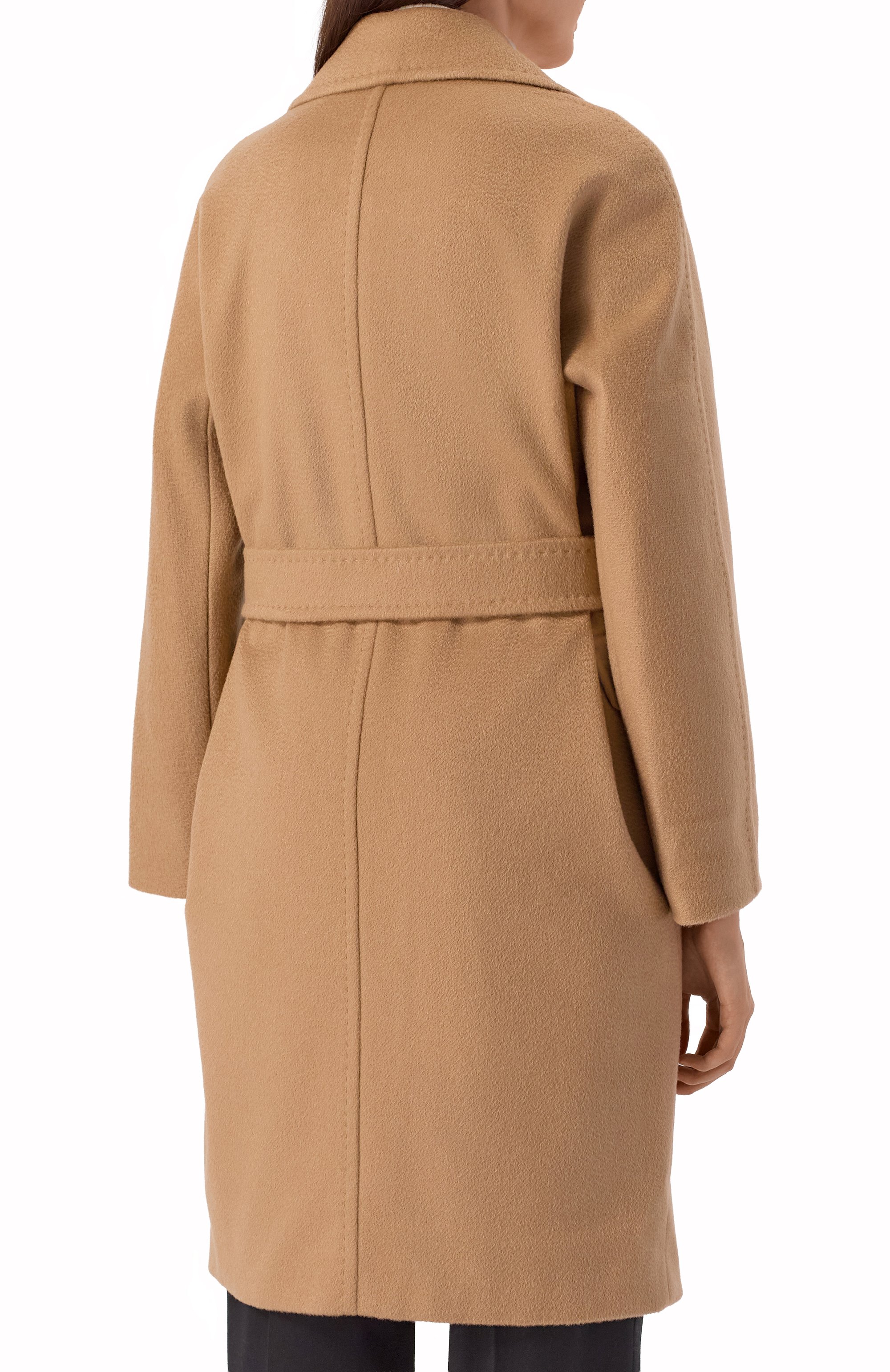 Пальто из шерсти и кашемира MAX MARA STUDIO, арт. PANTE0N, фото 4