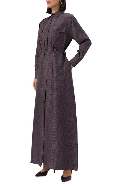 Шелковое платье KITON, арт. D47321K0586G07, фото 3