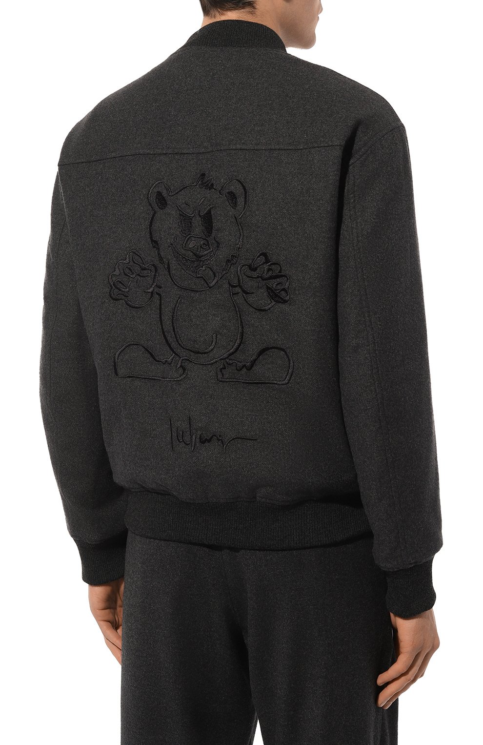 Бомбер из хлопка и шерсти ICEBERG, арт. 0071/3068, фото 4