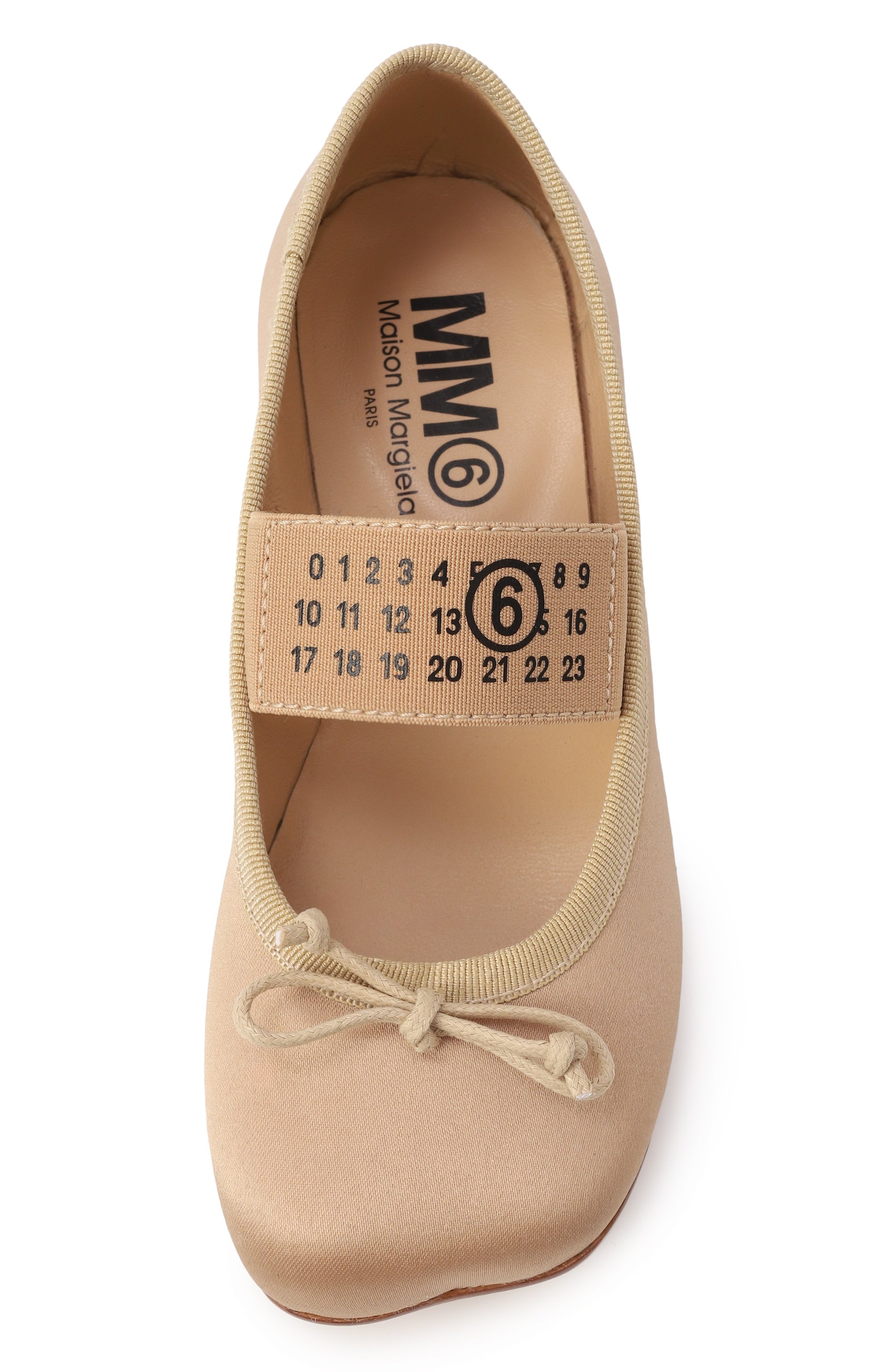 Текстильные балетки MM6, арт. 79715 VAR2/28-35, фото 4