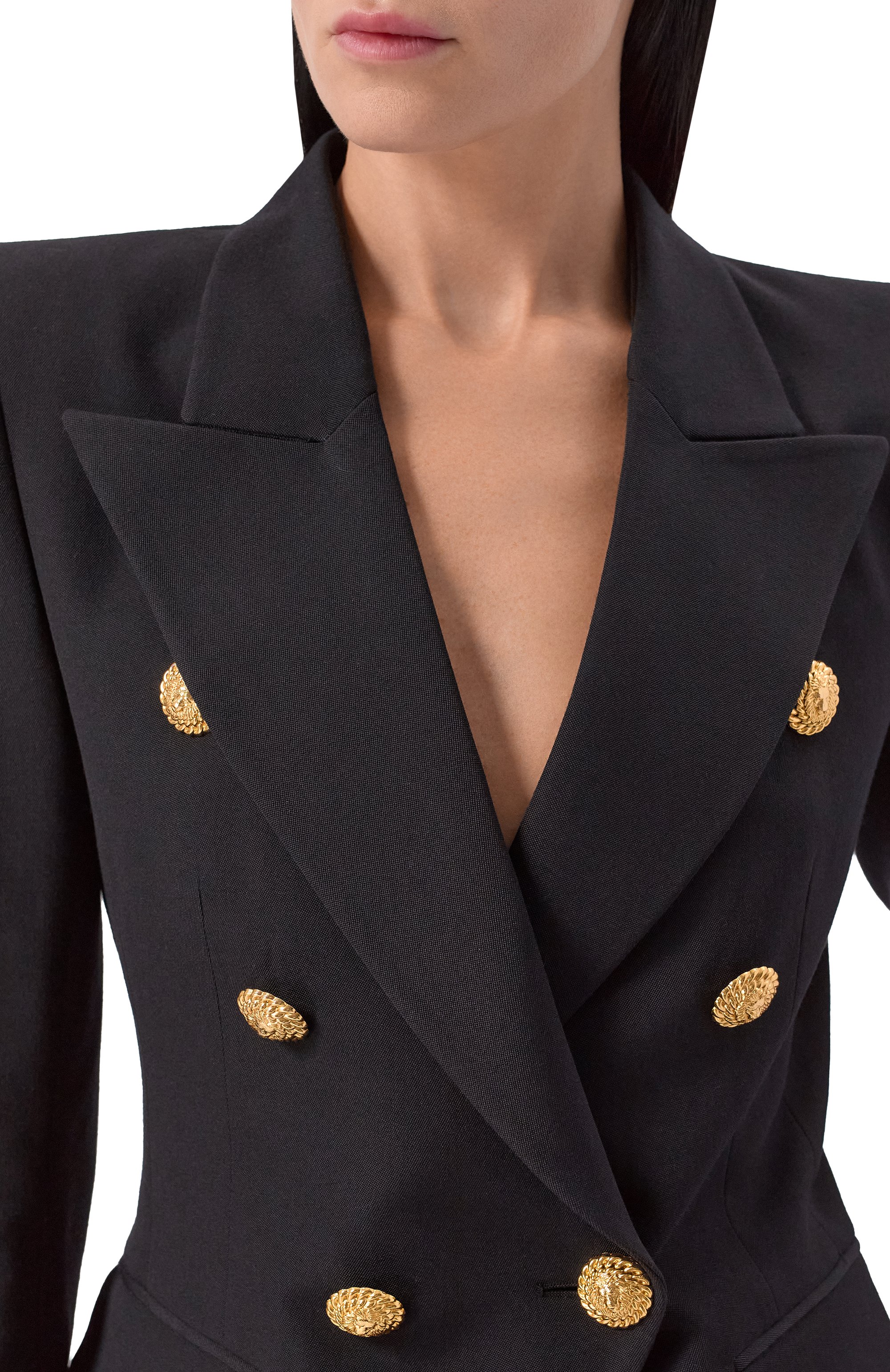 Шерстяной жакет BALMAIN, арт. GF1SI505/WC09, фото 5