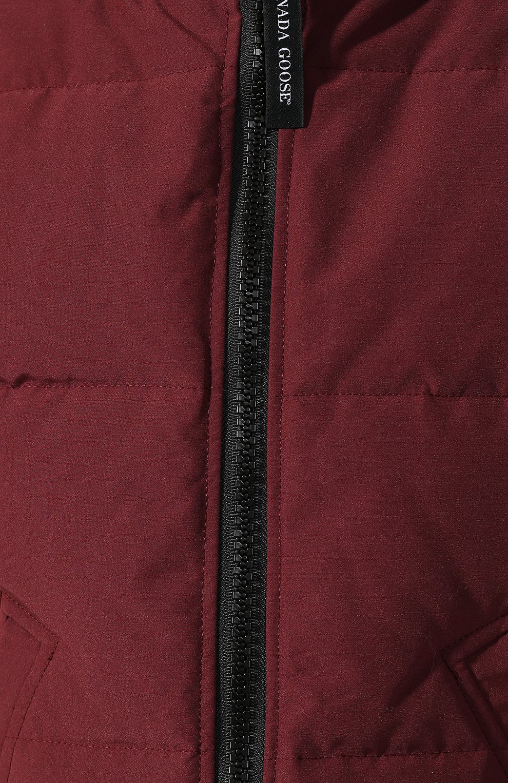 Пуховик mystique CANADA GOOSE бордового цвета по цене 151500 руб., арт. 3035L, фото 5 Пуховик mystique CANADA GOOSE, арт. 3035L, фото 5
