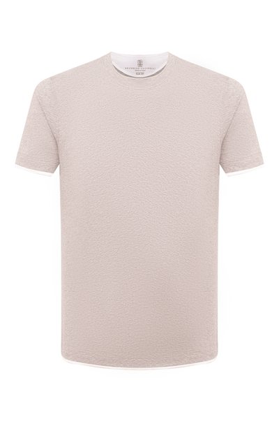 Хлопковая футболка BRUNELLO CUCINELLI, арт. M0T617427, фото 1