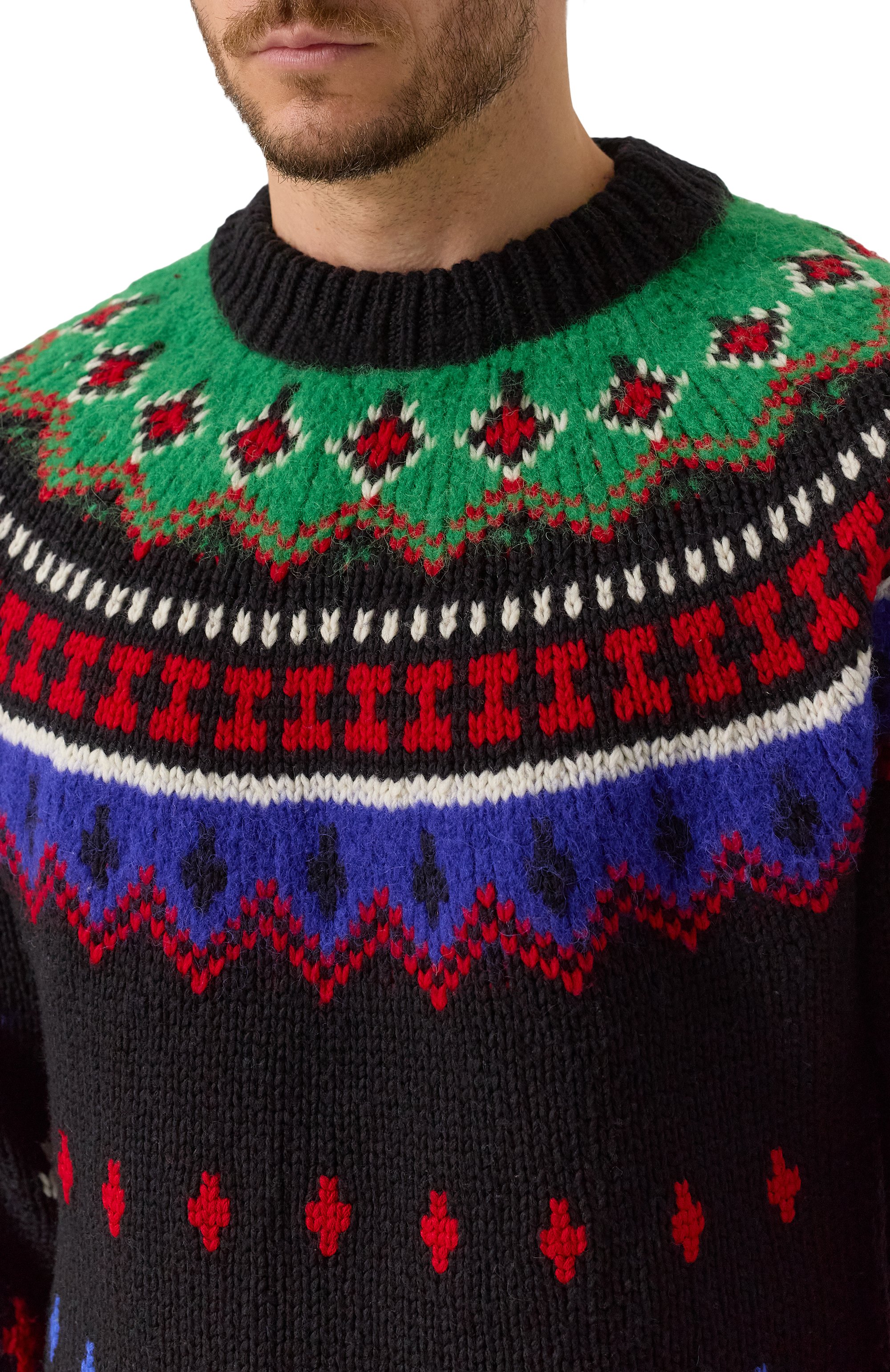 Шерстяной свитер MONCLER GRENOBLE, арт. I20979C00001/M2865, фото 5