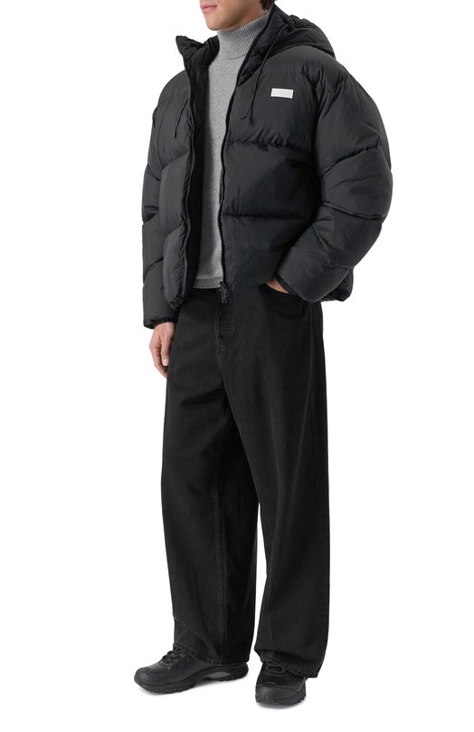 Кожаные кроссовки Feder Bally MSK0EC/BU003 Чёрный  MSK0EC/BU003 Фото 2