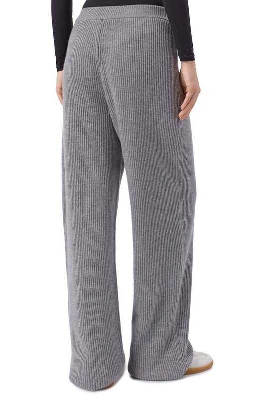 Брюки из шерсти и кашемира Sportmax SELLA Серый  SELLA Фото 4