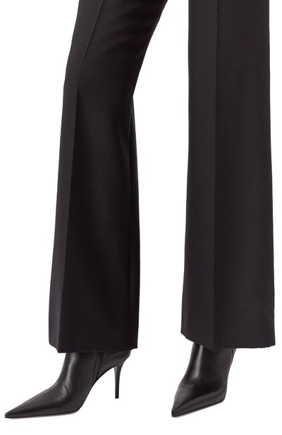 Кожаные ботильоны barbara 90 AMINA MUADDI черного цвета по цене 138000 руб., арт. BARBARA B00TIE/NAPPA, фото 3 Кожаные ботильоны barbara 90 AMINA MUADDI, арт. BARBARA B00TIE/NAPPA, фото 3