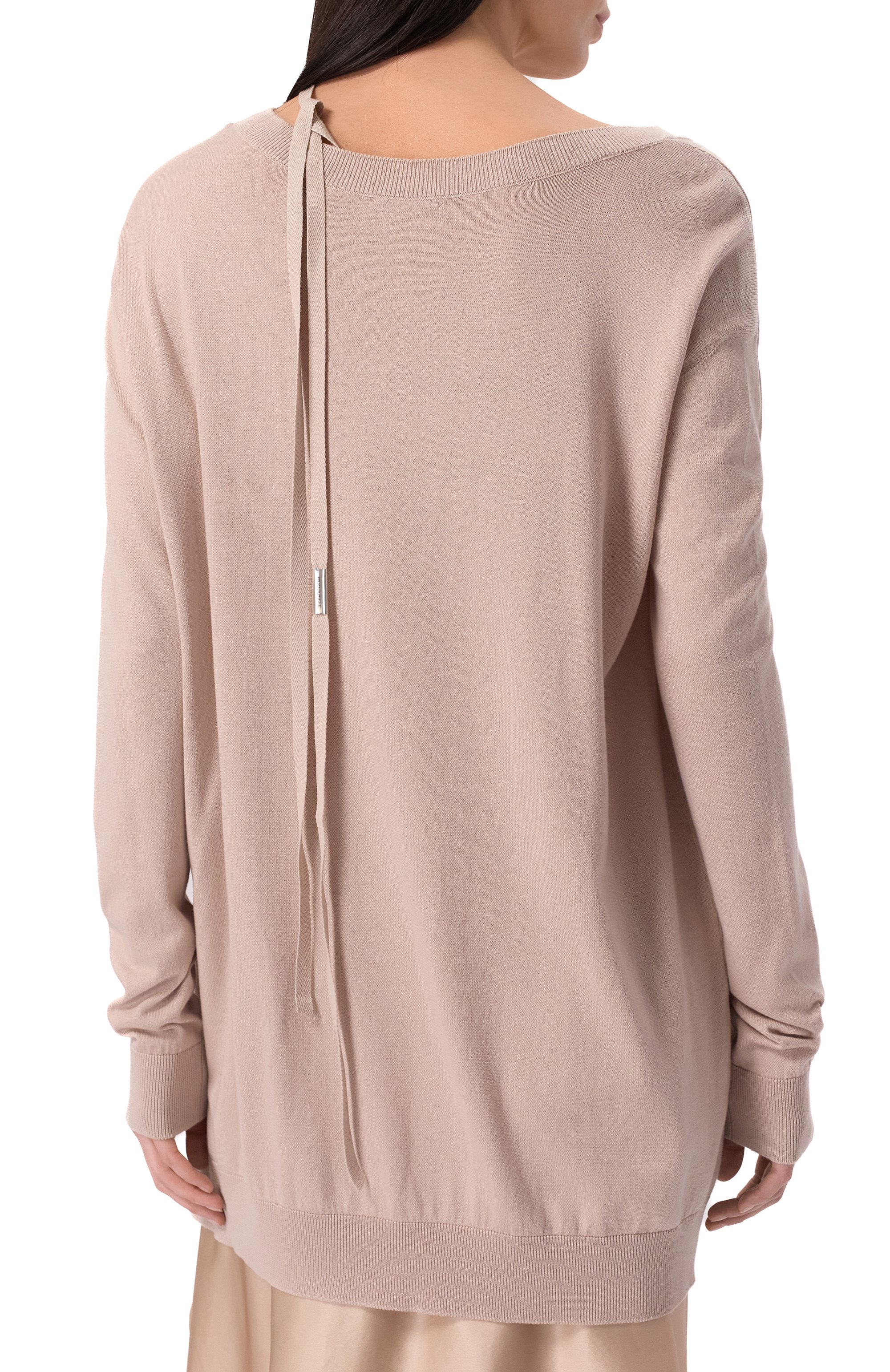 Пуловер из хлопка и кашемира ANN DEMEULEMEESTER, арт. B0012521/KN055, фото 4