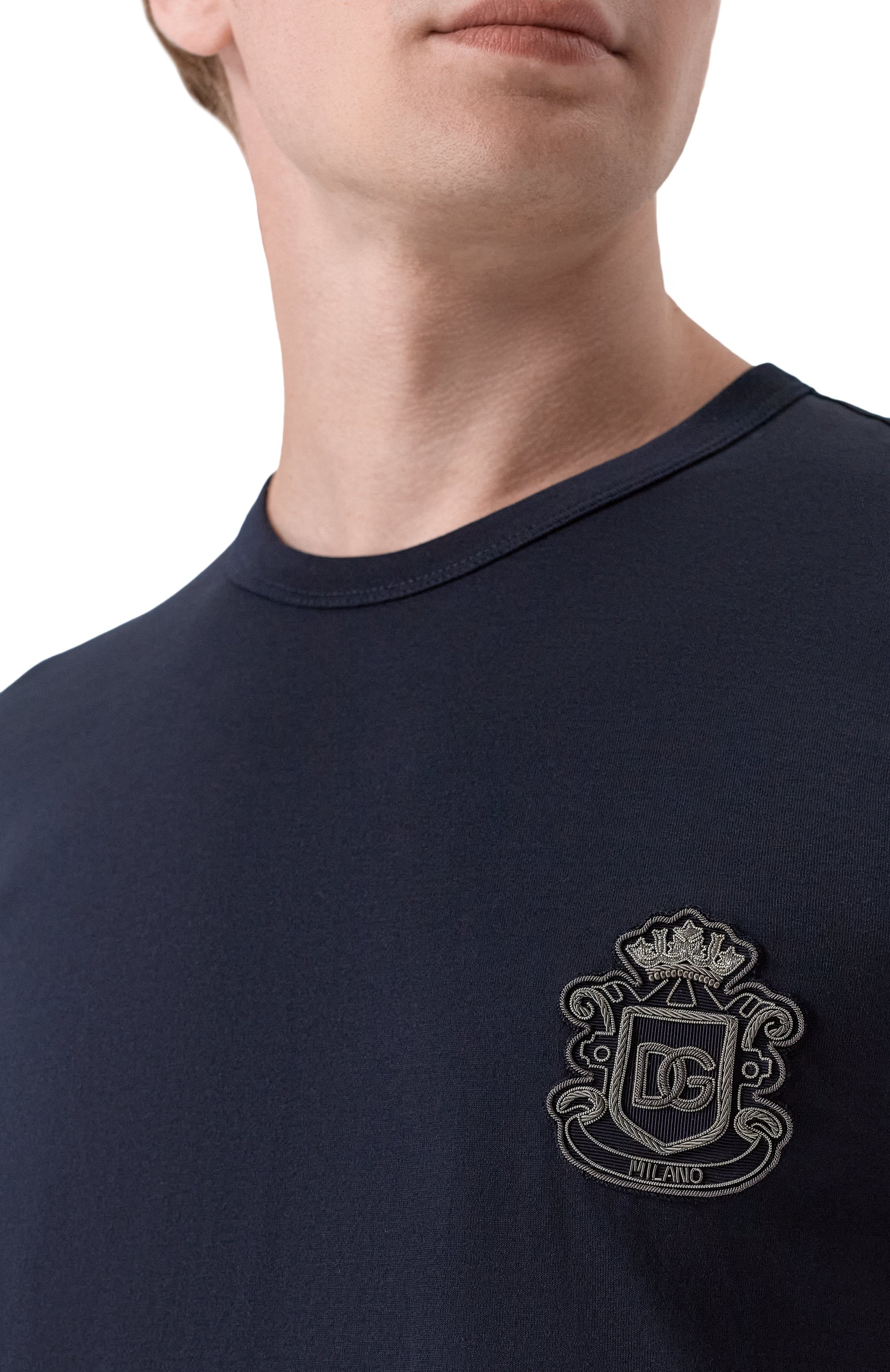 Хлопковая футболка DOLCE & GABBANA, арт. G8PT1Z/G7PZU, фото 5