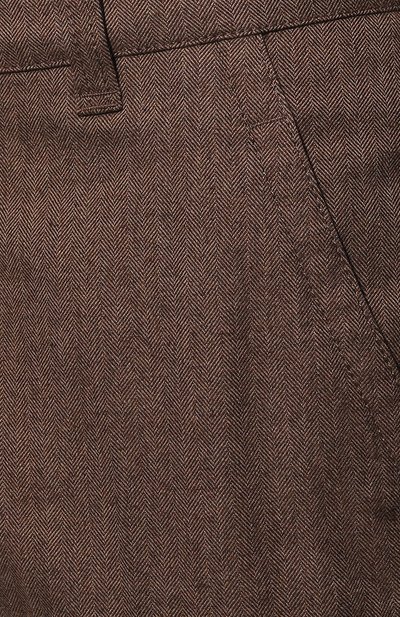 Брюки-карго из хлопка и шерсти MOORER, арт. JERALD-MB/M0UCG100001-TEPA700, фото 5