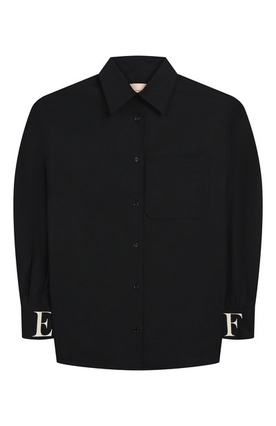 Хлопковая рубашка ELISABETTA FRANCHI LA MIA BAMBINA, арт. EFCA2700/CA235/10-12+