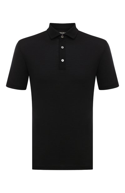 Мужская шерстяное поло ZEGNA, арт. E7345A5/BCT724
