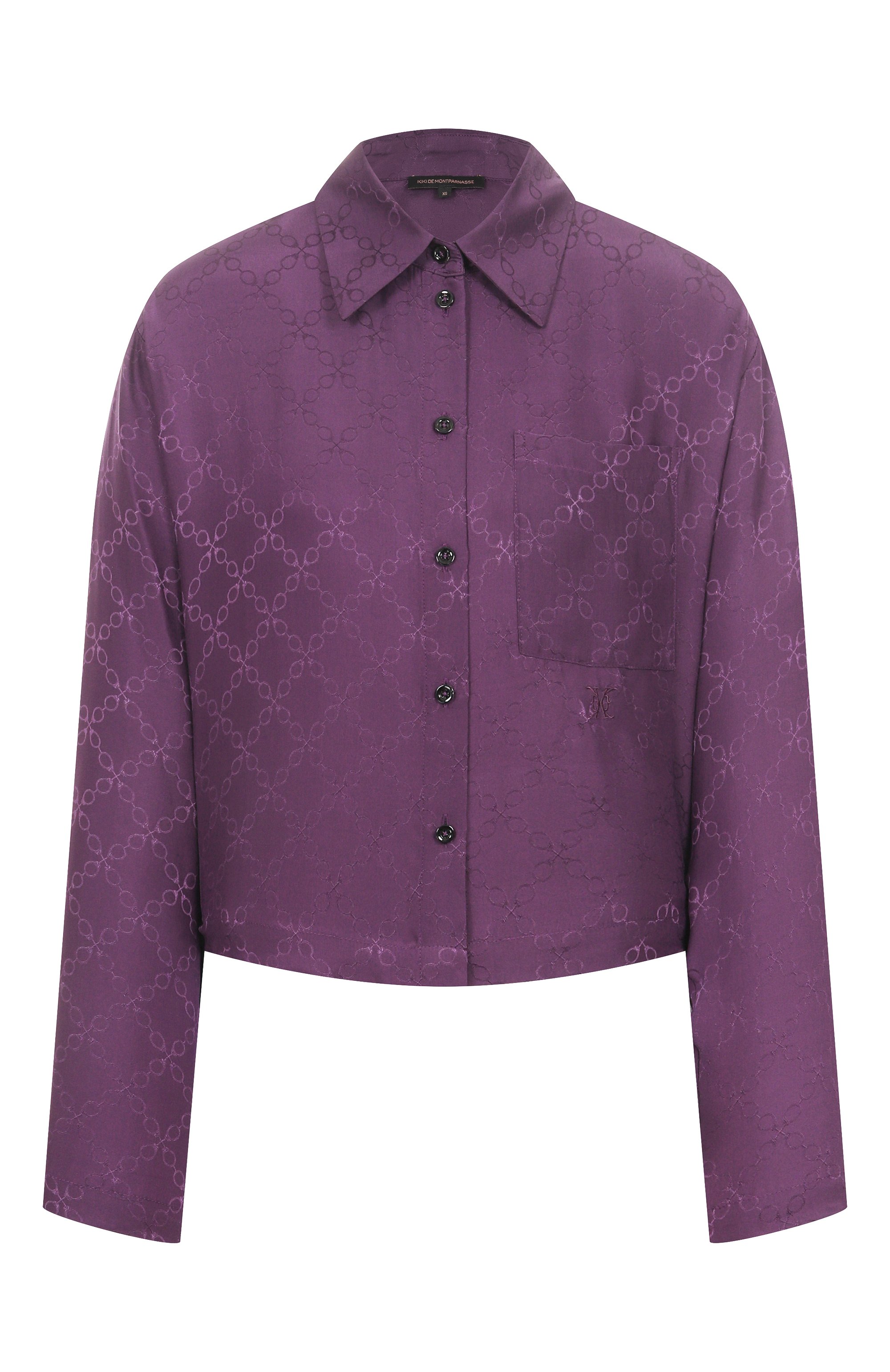Шелковая рубашка KIKI DE MONTPARNASSE, арт. H242TP099, фото 1