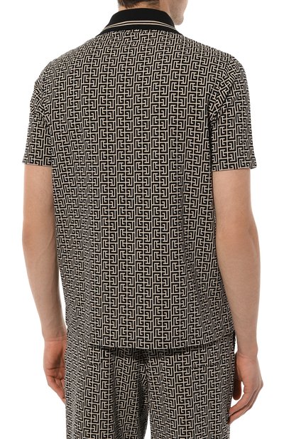 Хлопковое поло BALMAIN, арт. DH1GC027/JC97, фото 4