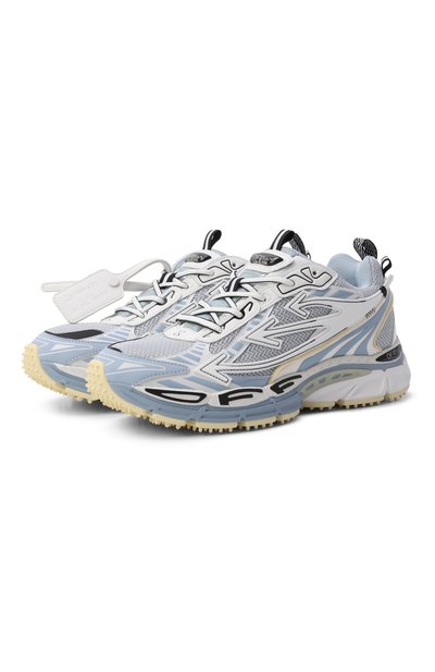 Мужские комбинированные кроссовки be right back OFF-WHITE, арт. 0MIA295S26FAB001