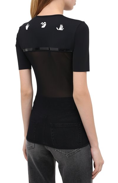 Футболка OFF-WHITE, арт. 0WVA008E20JER0011001, фото 4