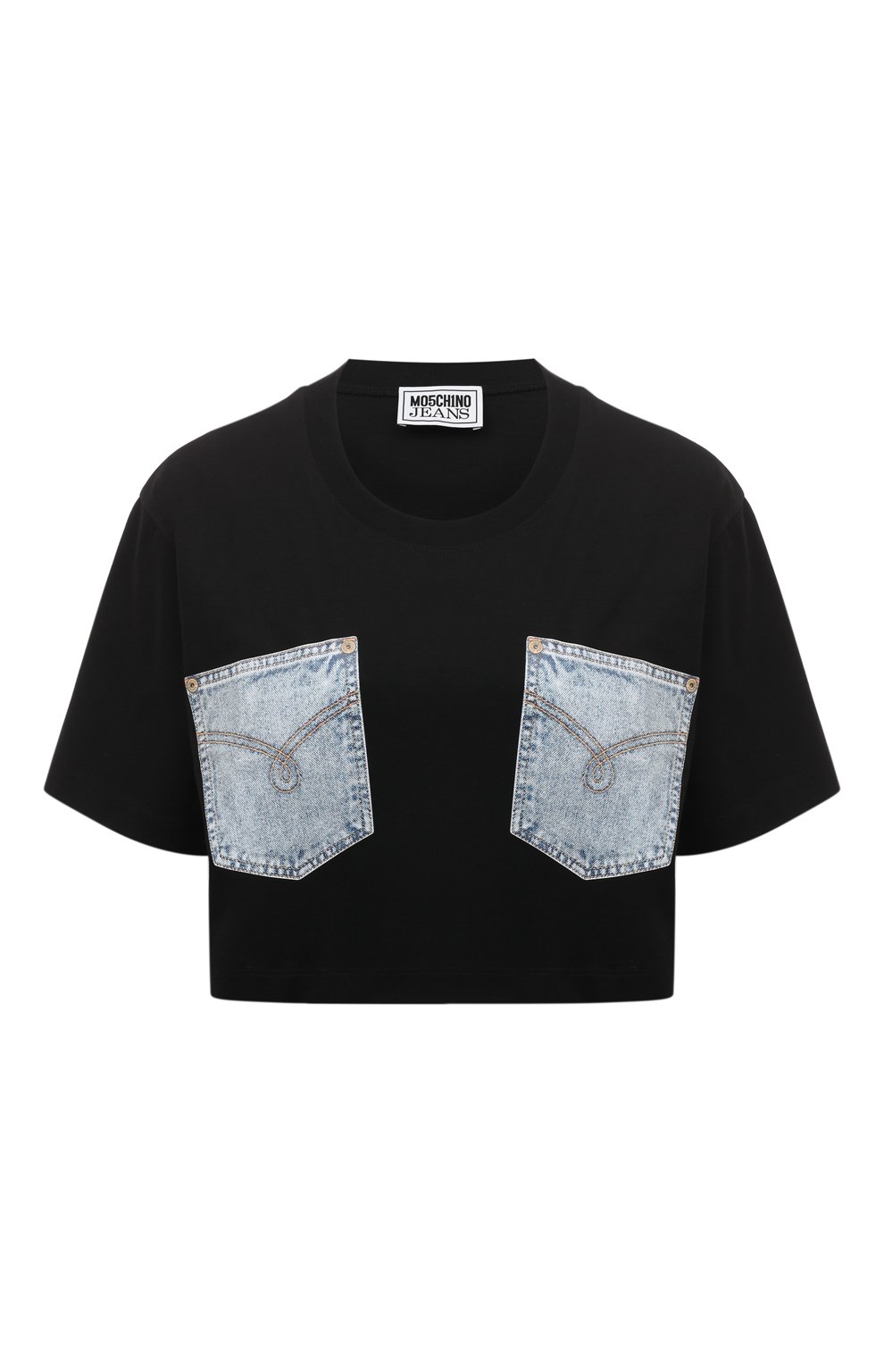 Хлопковая футболка M05CH1NO JEANS, арт. 232K2/A1205/8762, фото 1