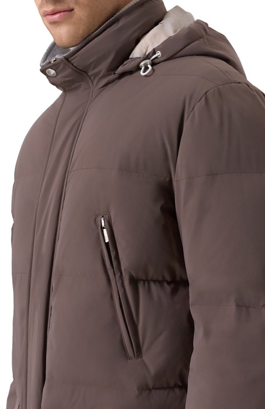 Пуховик Brunello Cucinelli MM4911827 Коричневый  MM4911827 Фото 5