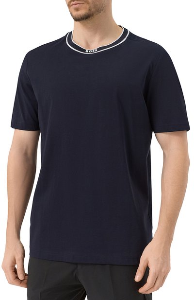 Хлопковая футболка BOSS GREEN, арт. 50525080, фото 3