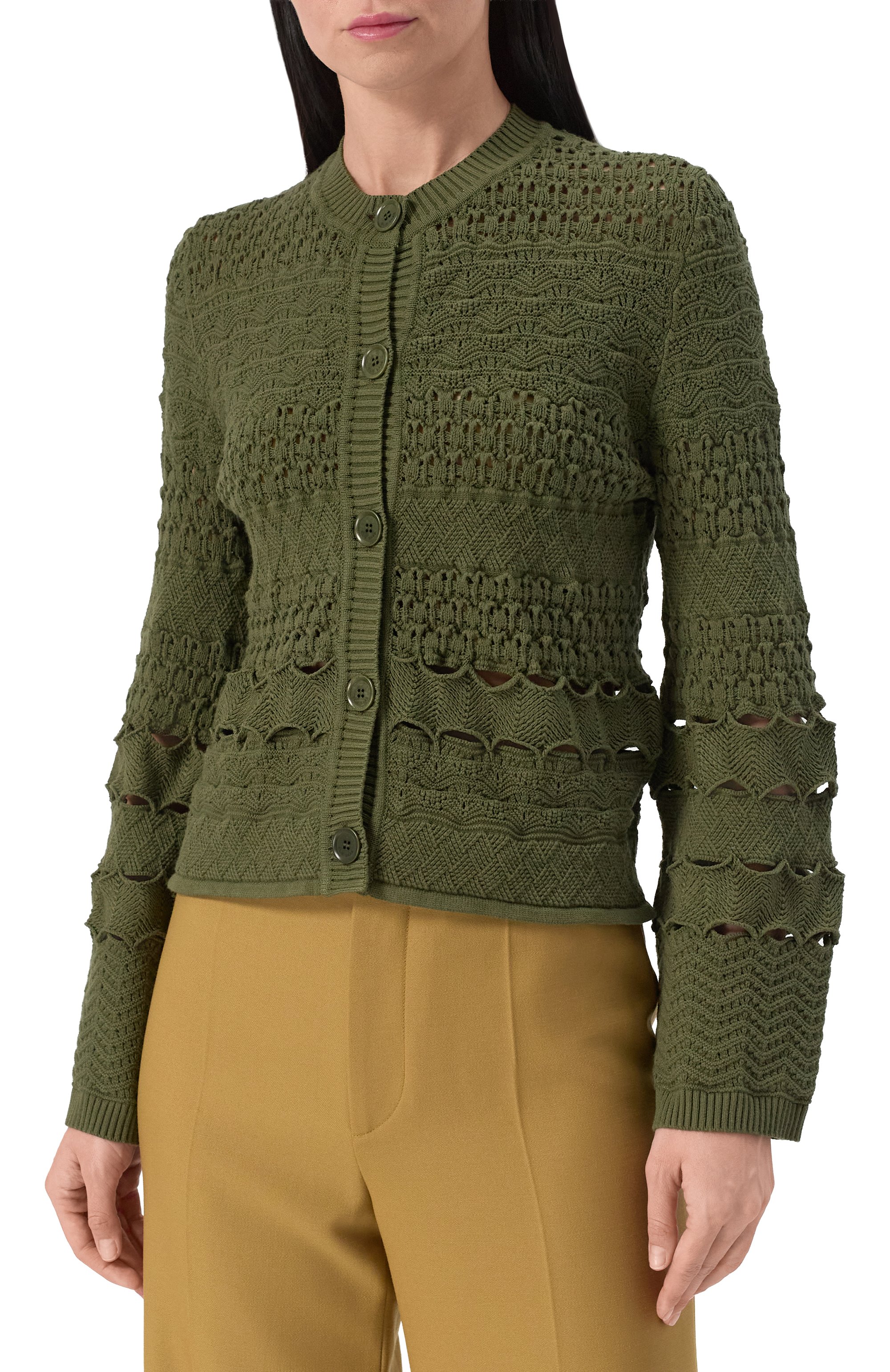 Кардиган из вискозы ELIE SAAB, арт. J0113NS25, фото 3