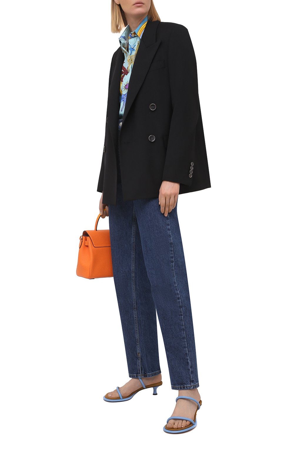 Хлопковая рубашка VERSACE, арт. A88869/1F00963, фото 2