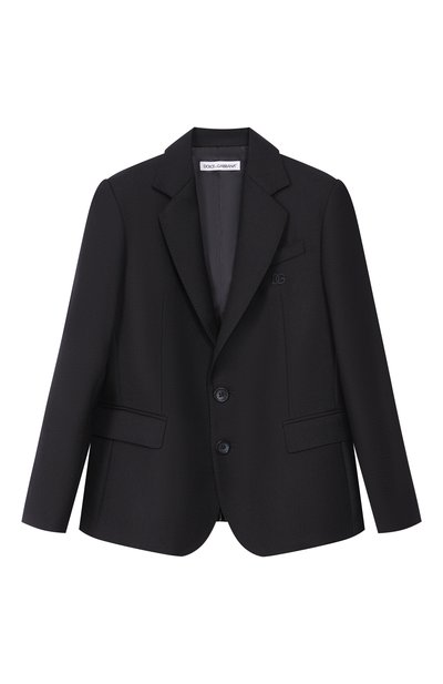Шерстяной пиджак DOLCE & GABBANA, арт. L41J86/HU2BD_001