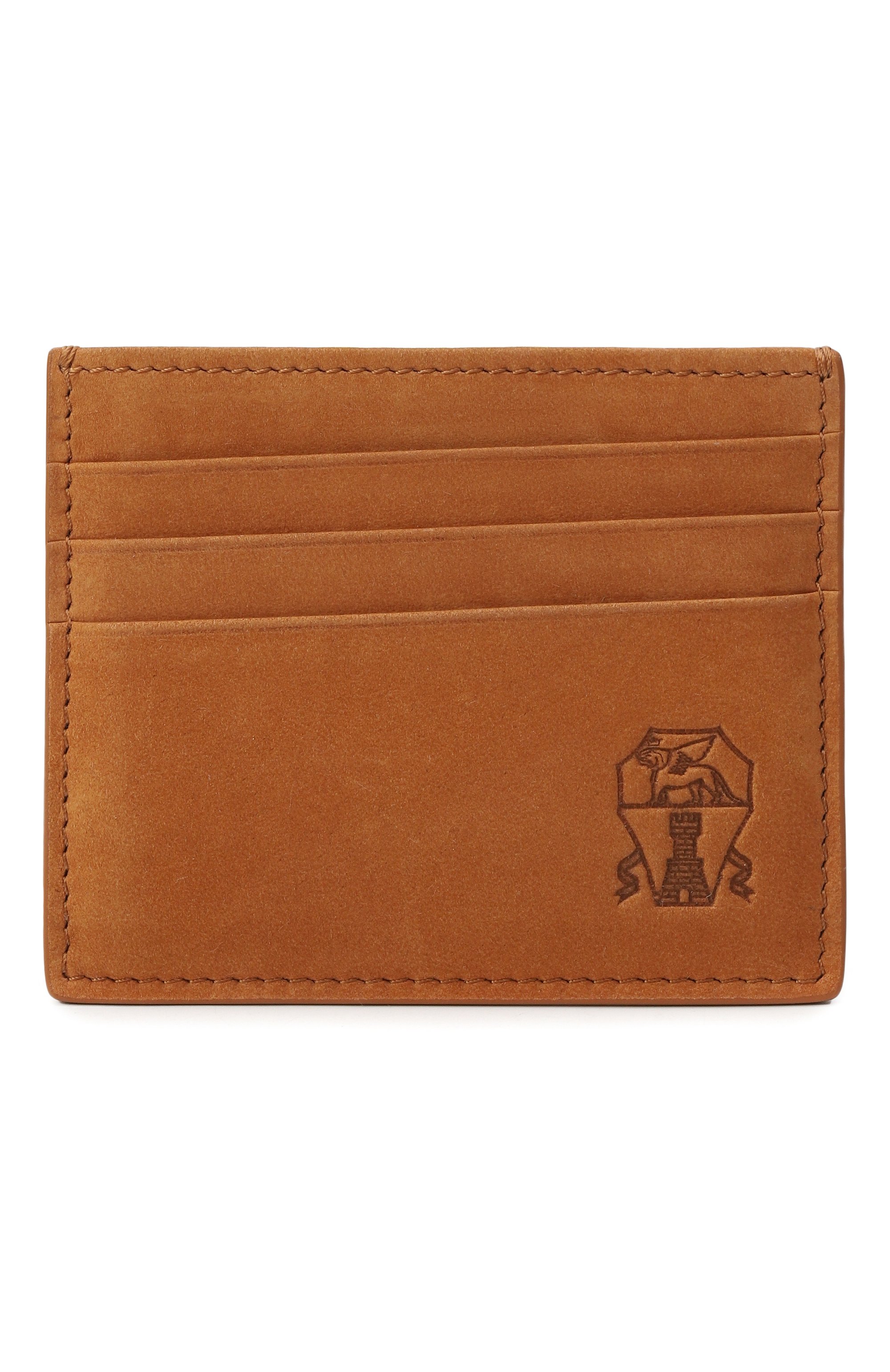 Футляр для кредитных карт из нубука BRUNELLO CUCINELLI, арт. MWSKBU434, фото 1